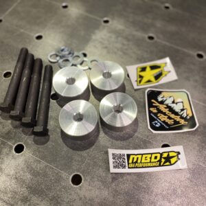 Porsche Cayenne 2002–2010 Rear Subframe Drop Spacers – 25 mm