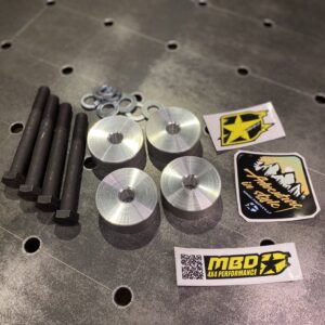 Audi Q7 05-15 rear subframe drop spacers 25mm