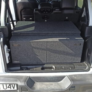 Expedition storage system with sleeping platform for Jeep Wrangler JL