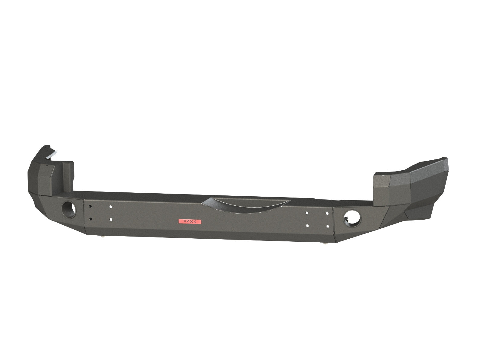 Rear bumper, short version with flares Mitsubishi Pajero II 91-99