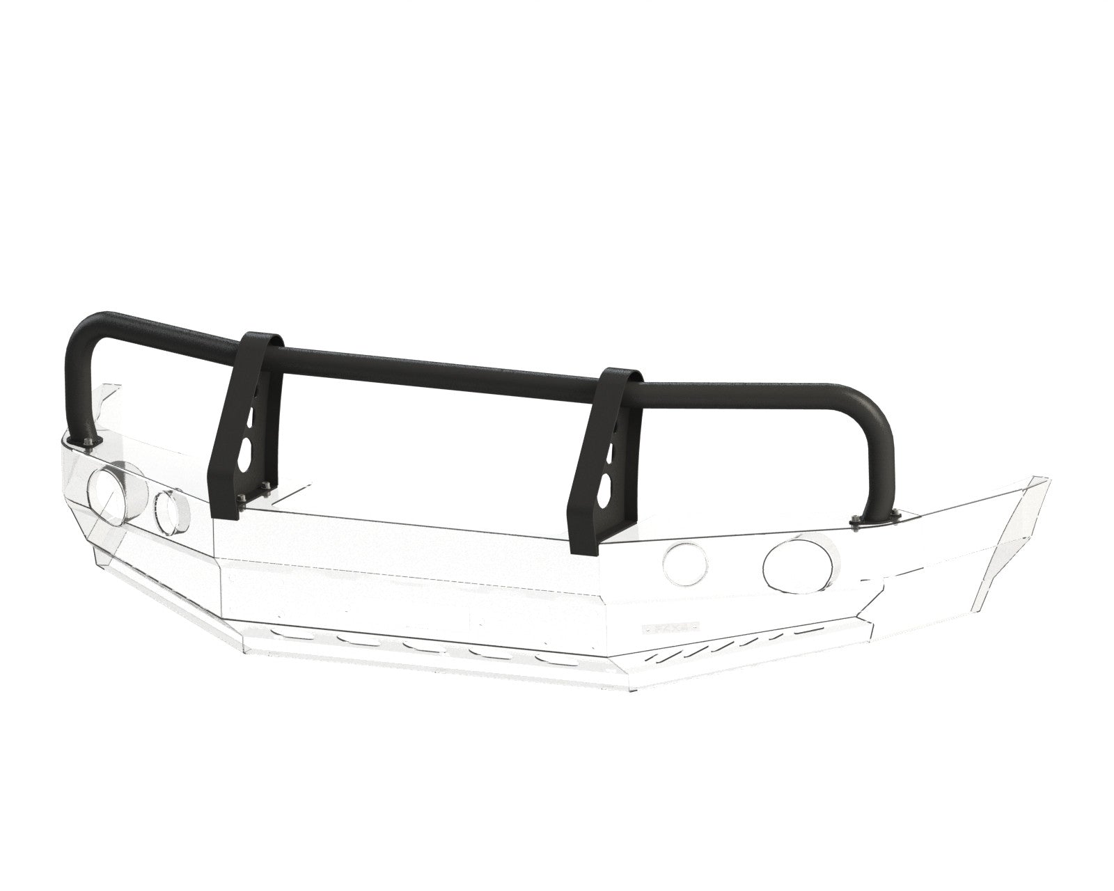 Bull bar for bumper Jeep WJ 99-04