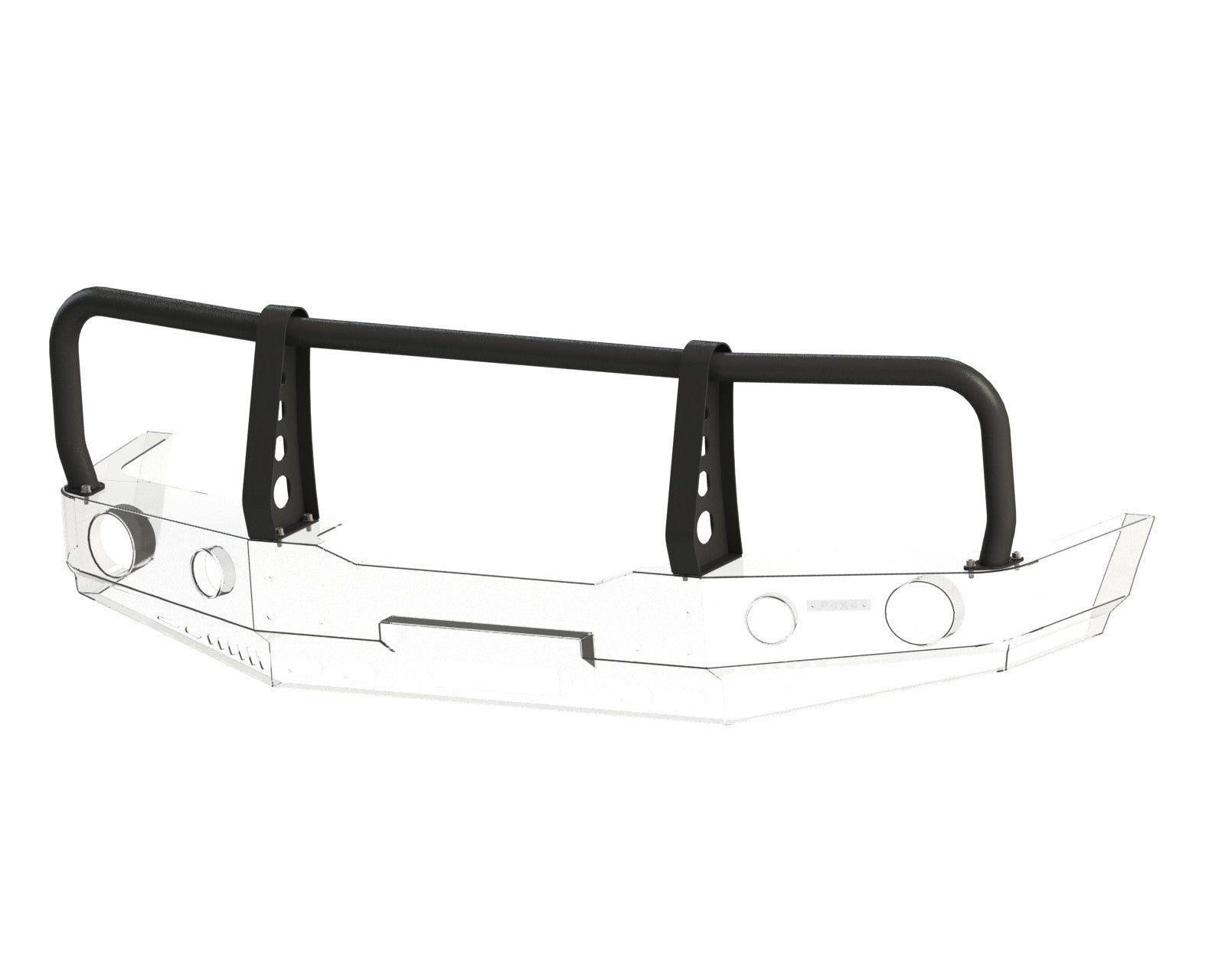 Bull bar for bumper Land Rover Discovery II, GU4 style