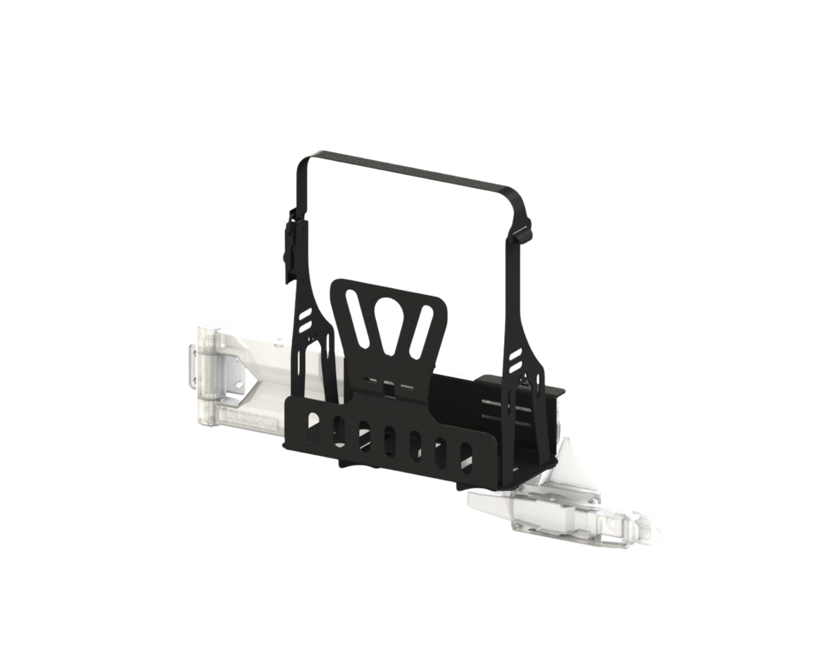 20L metal jerry can holder Toyota LCJ125 02-09