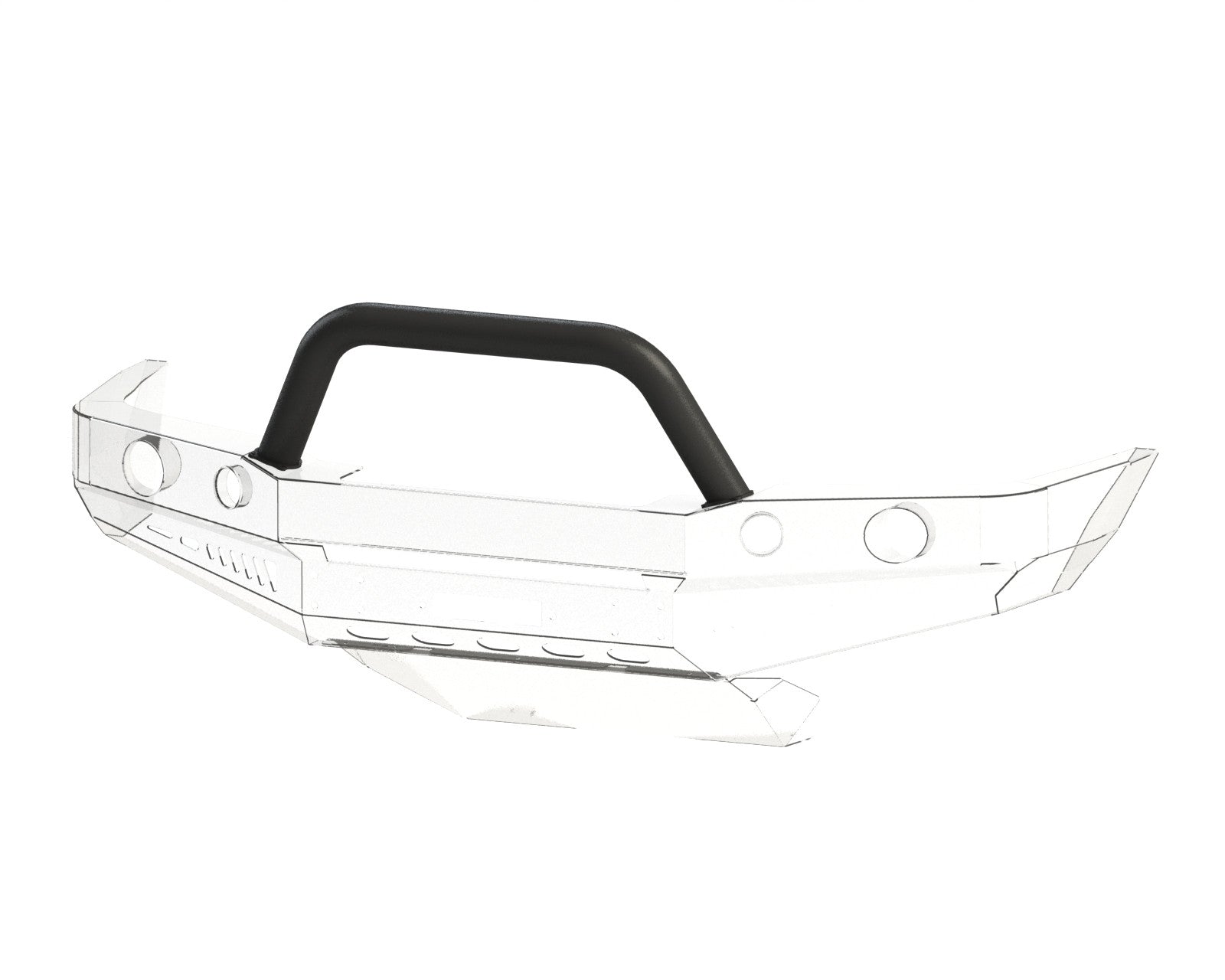 Bull bar for bumper Toyota Sequoia 01-04