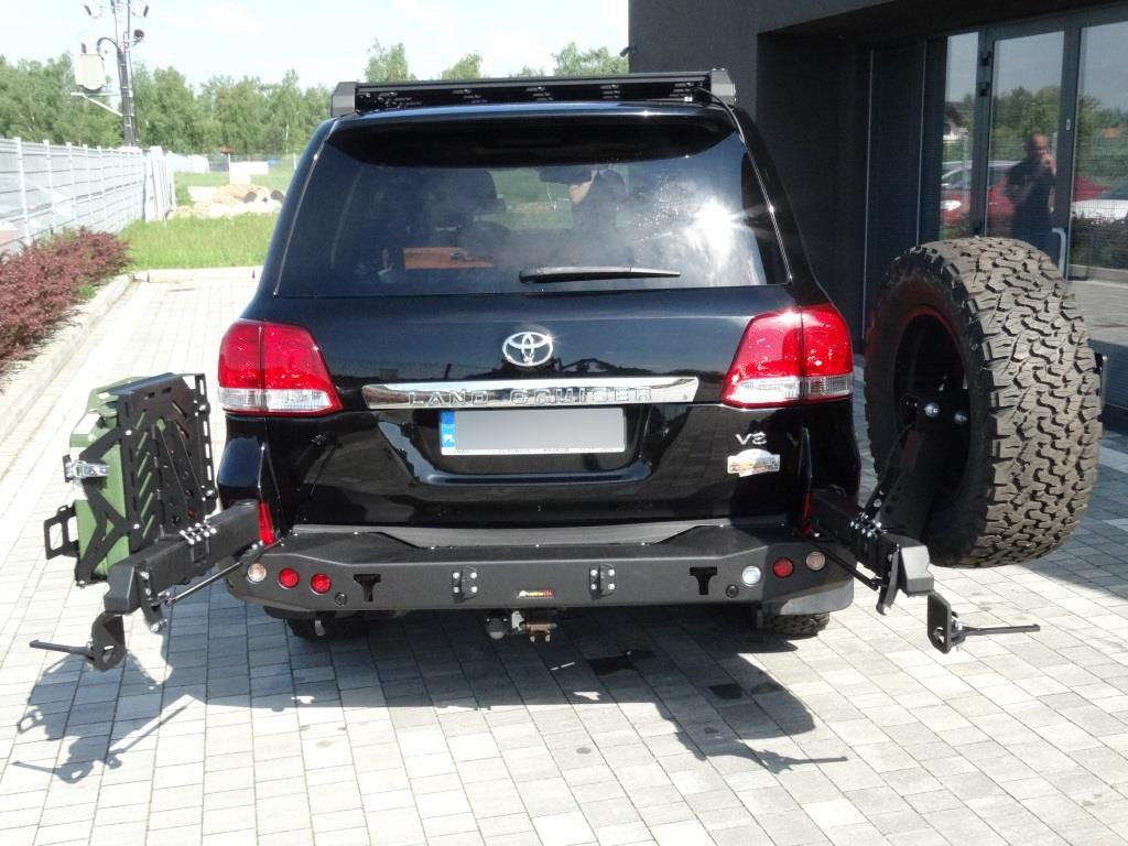 Short rear bumper Toyota LCJ200 2007-2015