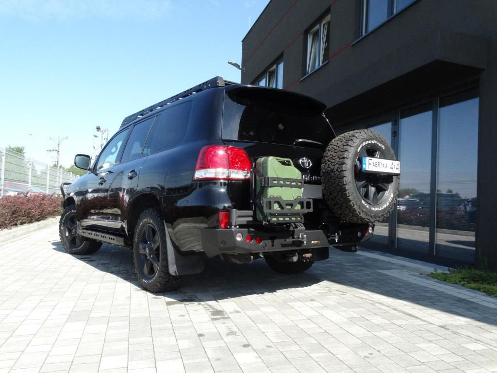 Short rear bumper Toyota LCJ200 2007-2015