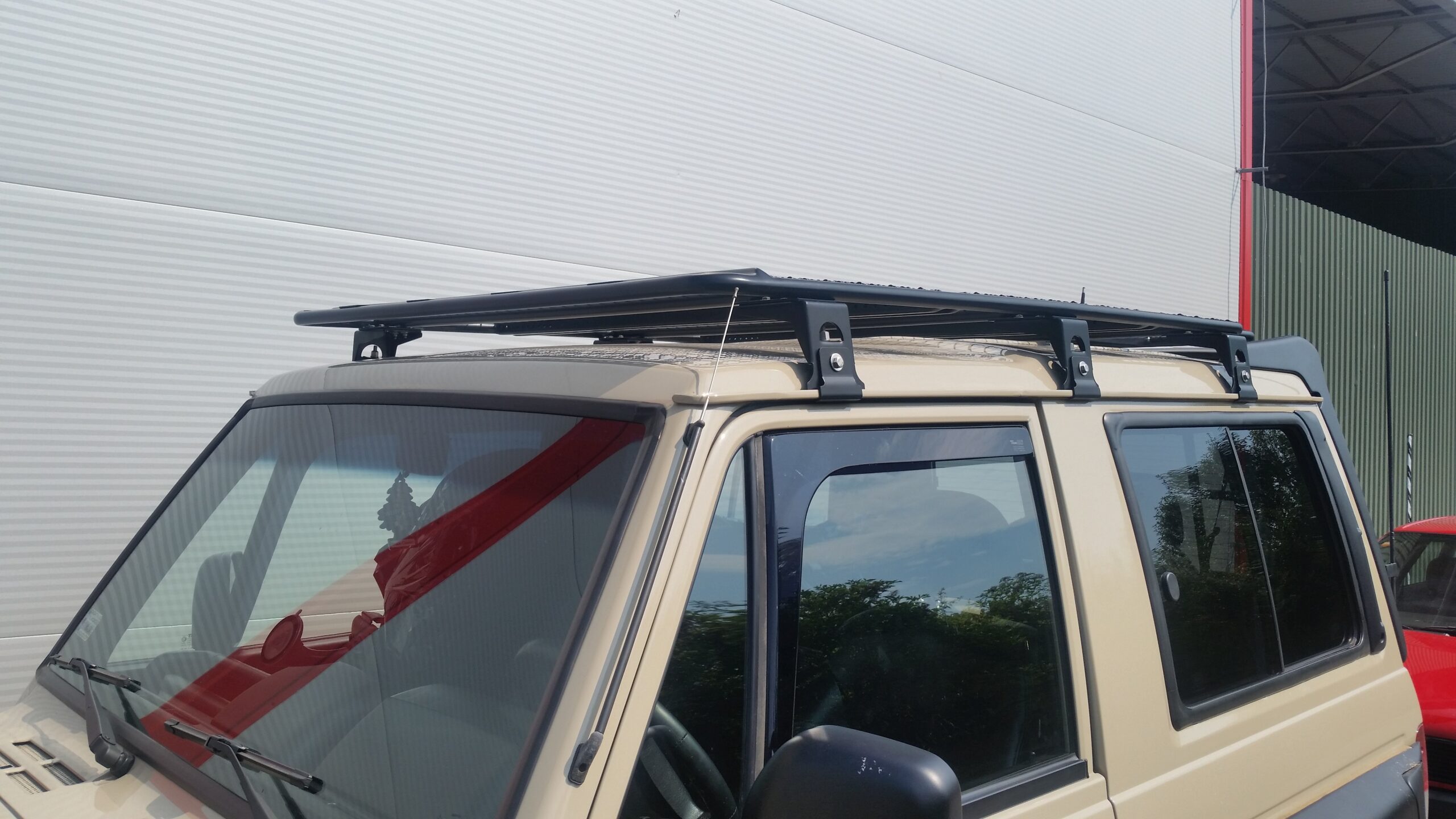 Roof rack / roof platform with mesh Hyundai Galloper Innovation 98-03