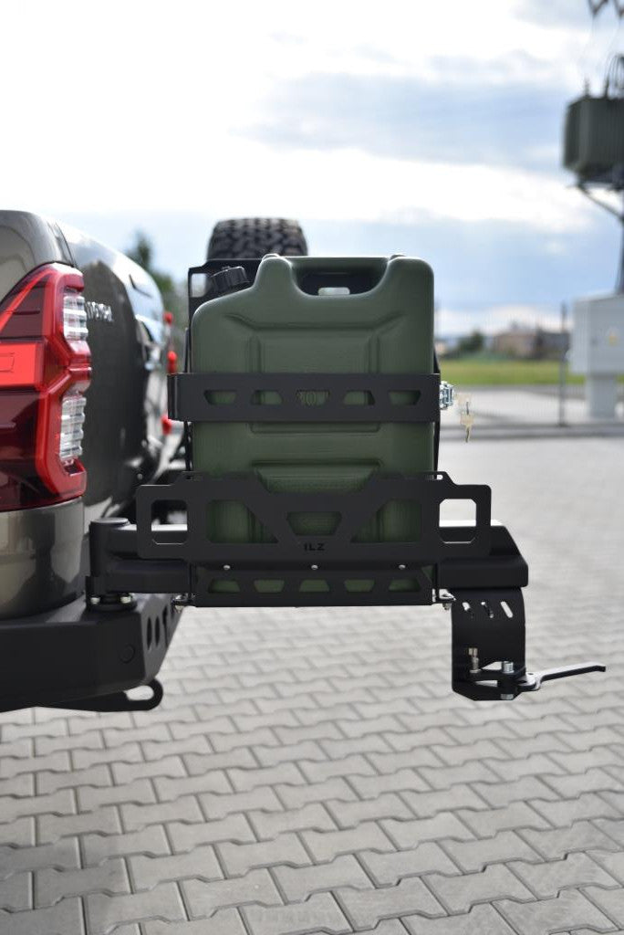 Jerry can mount for modular arm Toyota Hilux Revo 2020-