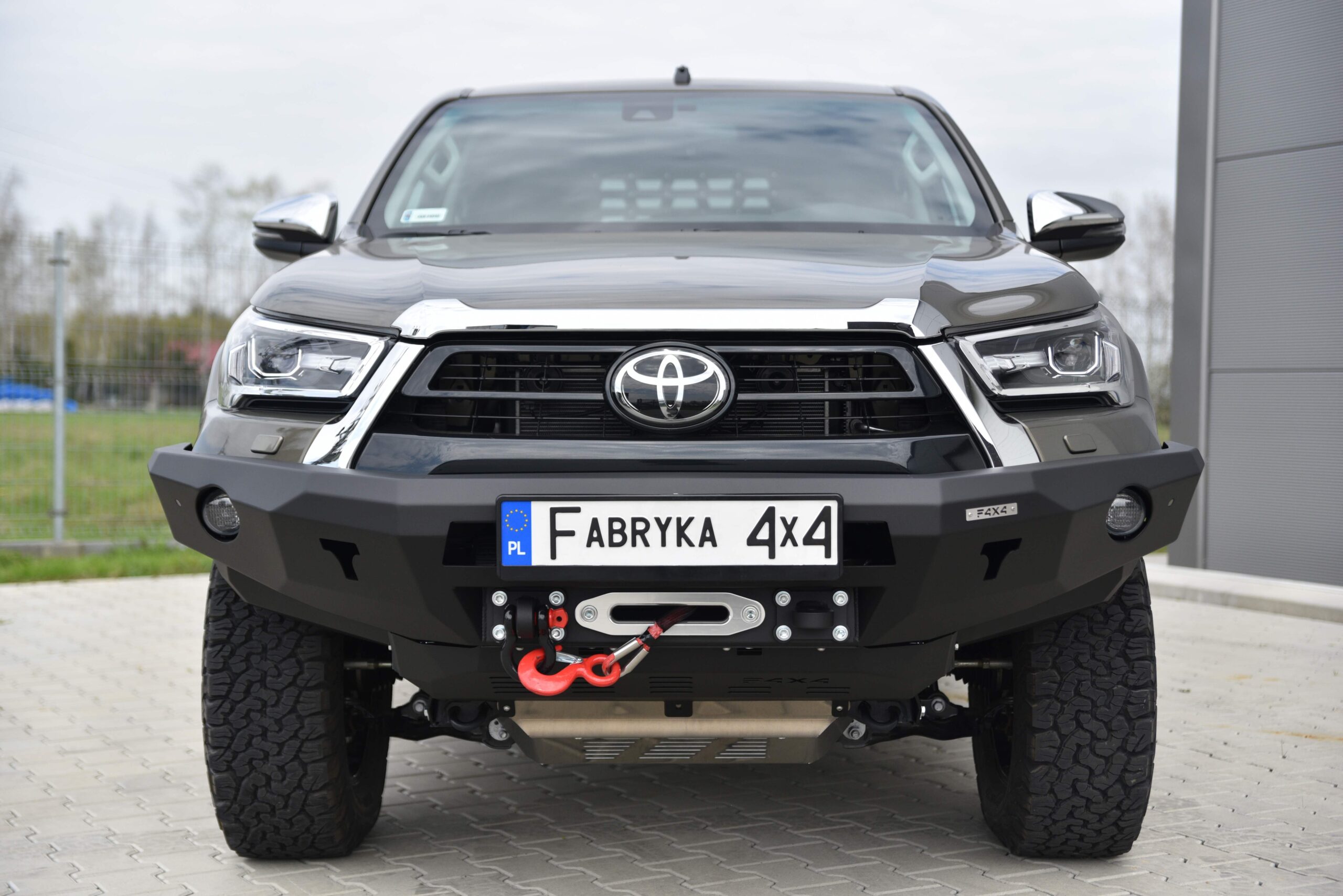 Standard front bumper Toyota Hilux Revo 2020-2024