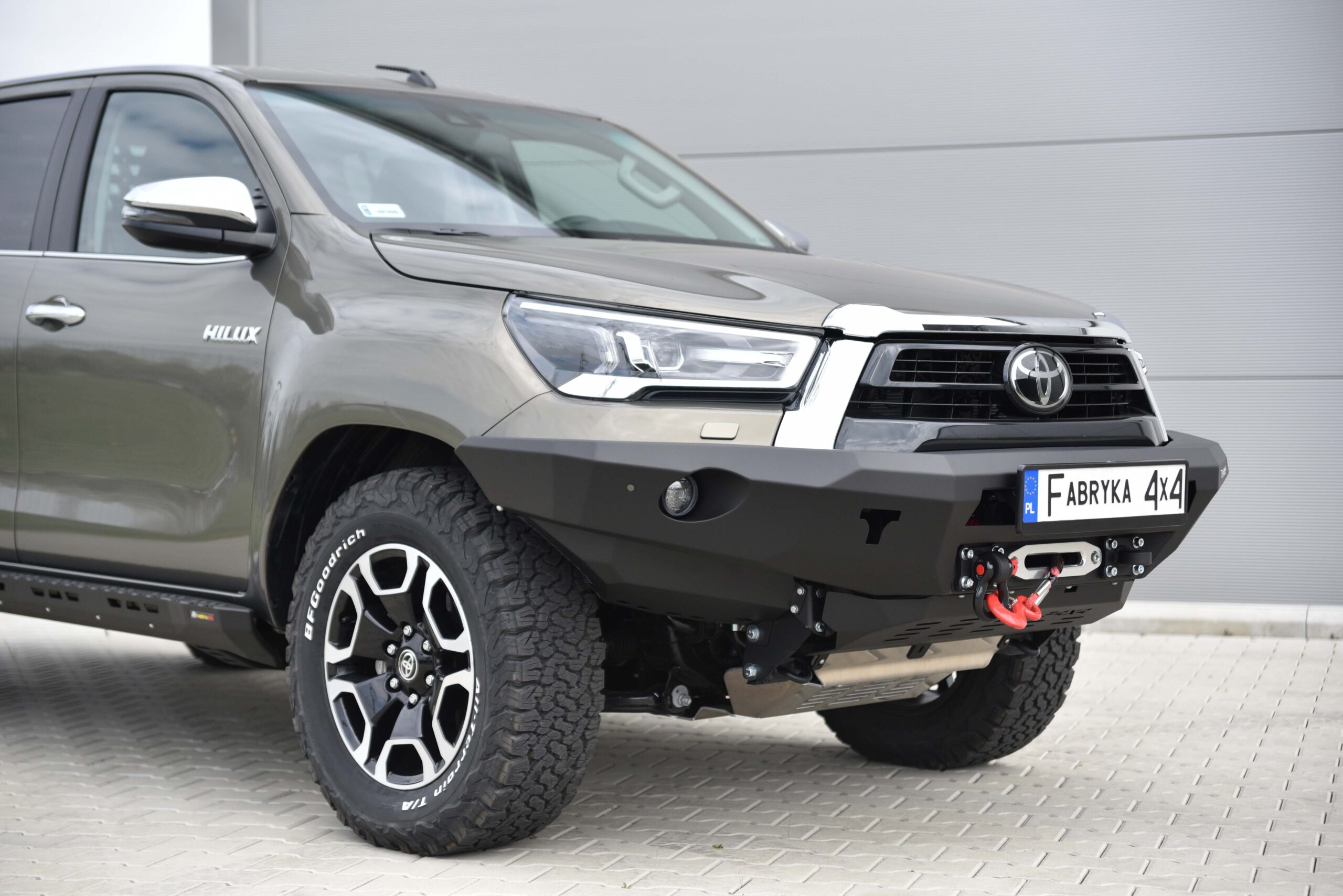 Standard front bumper Toyota Hilux Revo 2020-2024