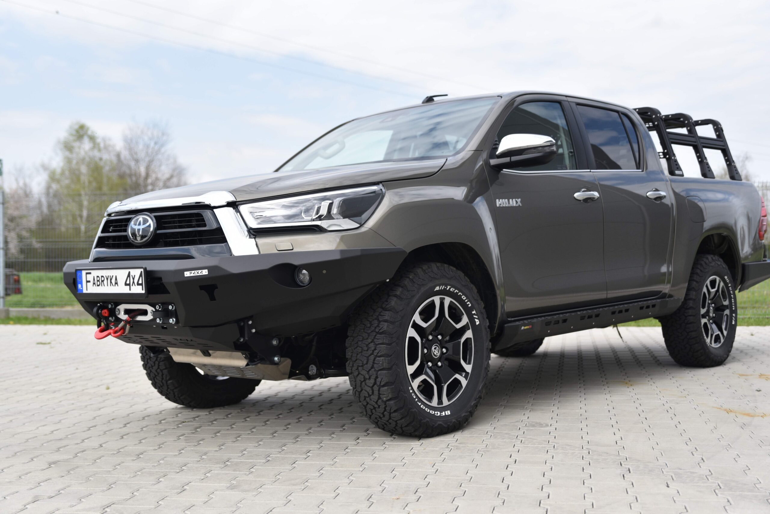 Standard front bumper Toyota Hilux Revo 2020-2024