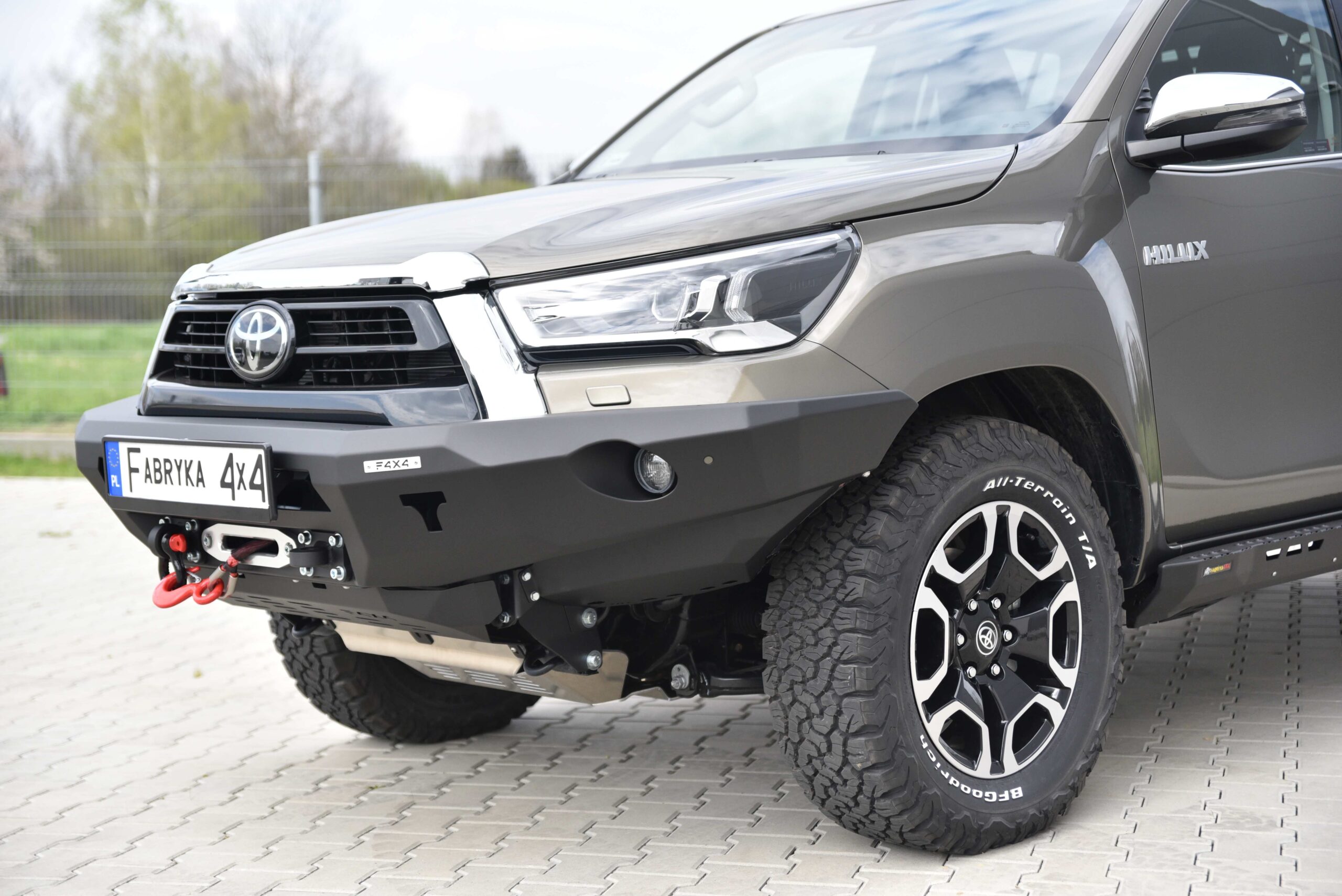 Standard front bumper Toyota Hilux Revo 2020-2024