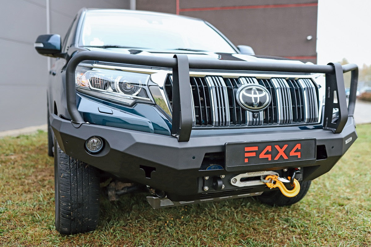 Removable bull bar for ZTS bumper Toyota Land Cruiser J150 2017-