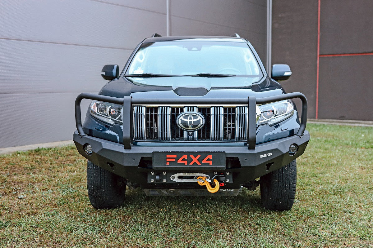 Removable bull bar for ZTS bumper Toyota Land Cruiser J150 2017-