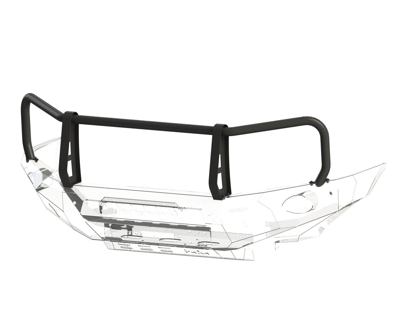 Removable bull bar for ZTS bumper Toyota Land Cruiser J150 2017-