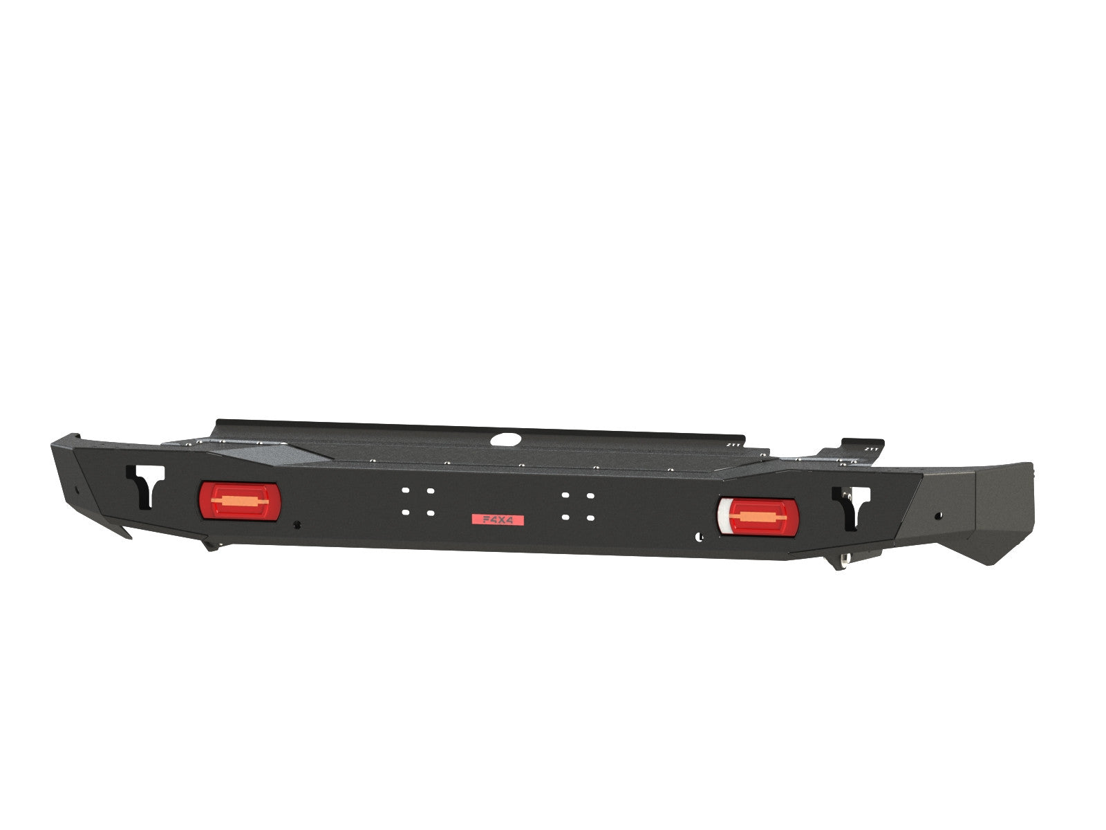 Short rear bumper with LED lights Toyota Land Cruiser J150 2017-