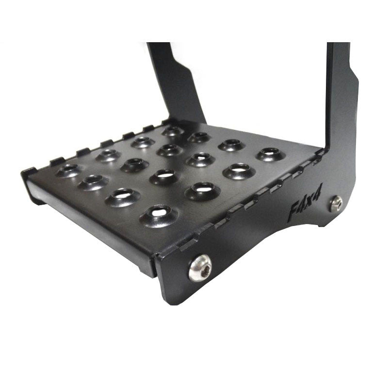 Universal ladder for spare wheel