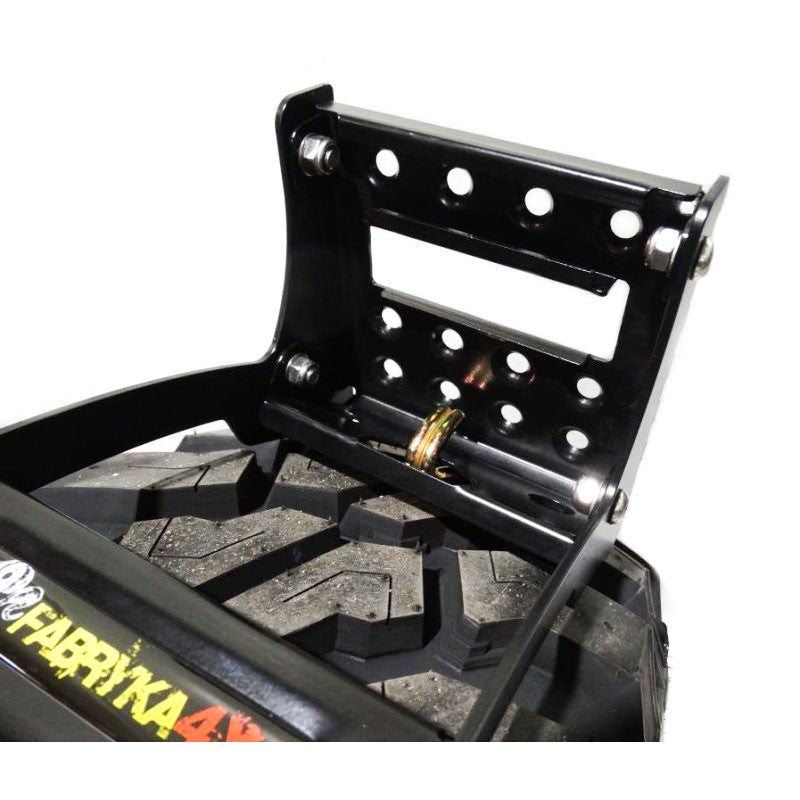 Universal ladder for spare wheel
