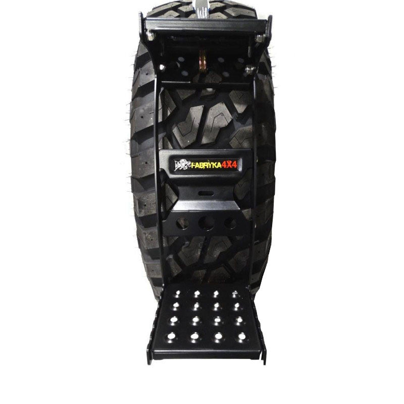 Universal ladder for spare wheel
