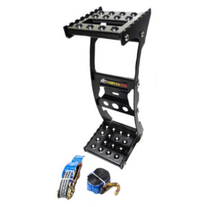 Universal ladder for spare wheel