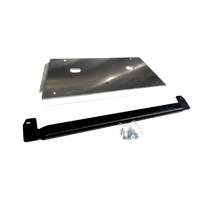 Aluminium transfer case skid plate, manual Nissan Y61/GU4