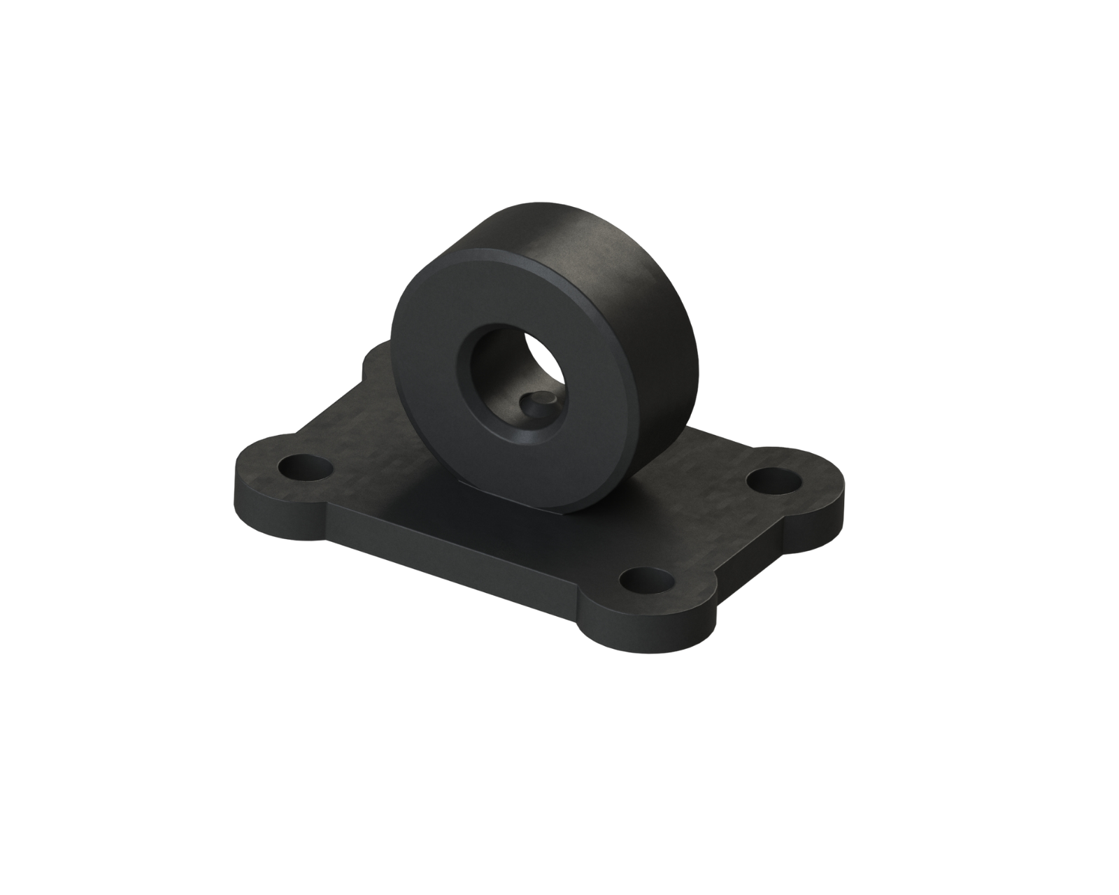 Shackle mount, horizontal
