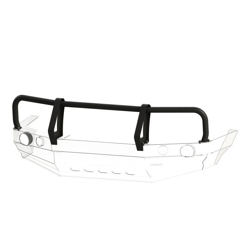 Bull bar for bumper Nissan Navara D22 97-00