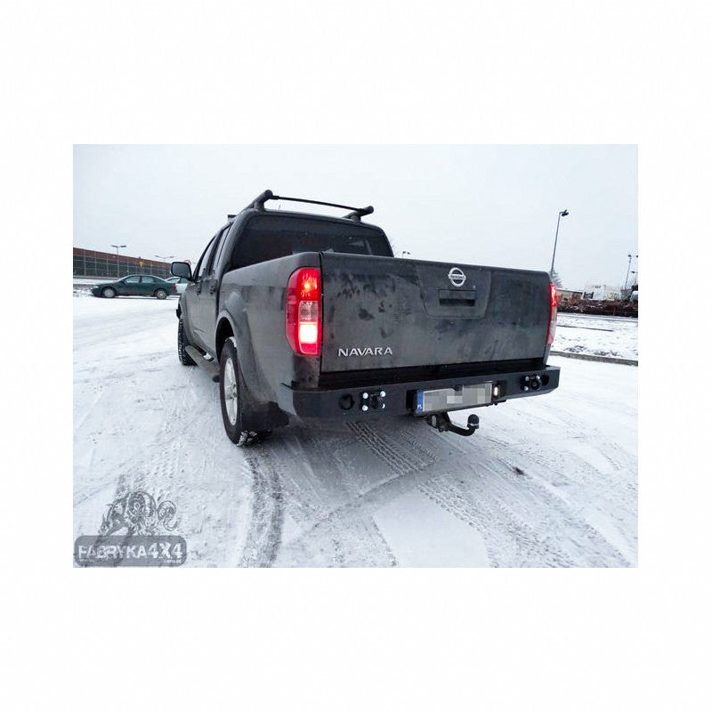 Rear bumper, double cab Nissan Navara D40 05-14