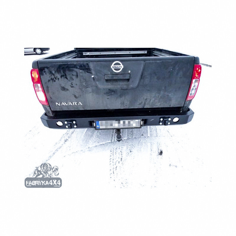 Rear bumper, double cab Nissan Navara D40 05-14