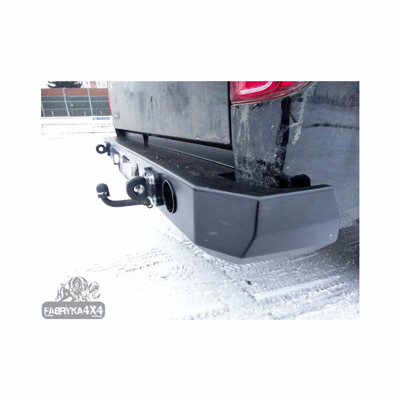 Rear bumper, double cab Nissan Navara D40 05-14