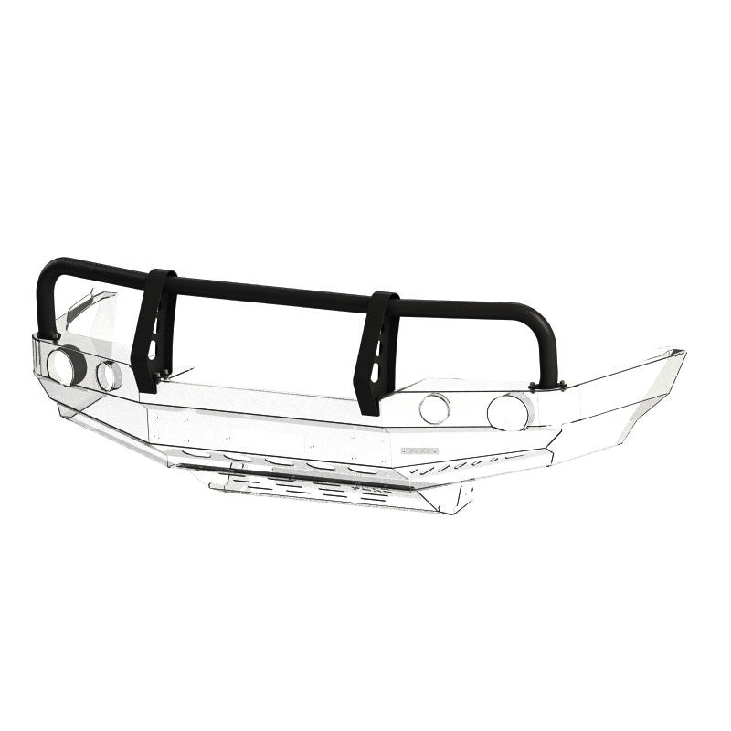 Bull bar for bumper Nissan Terrano II 00-06