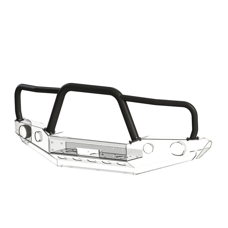 Bull bar for bumper Toyota HZJ71 99-07