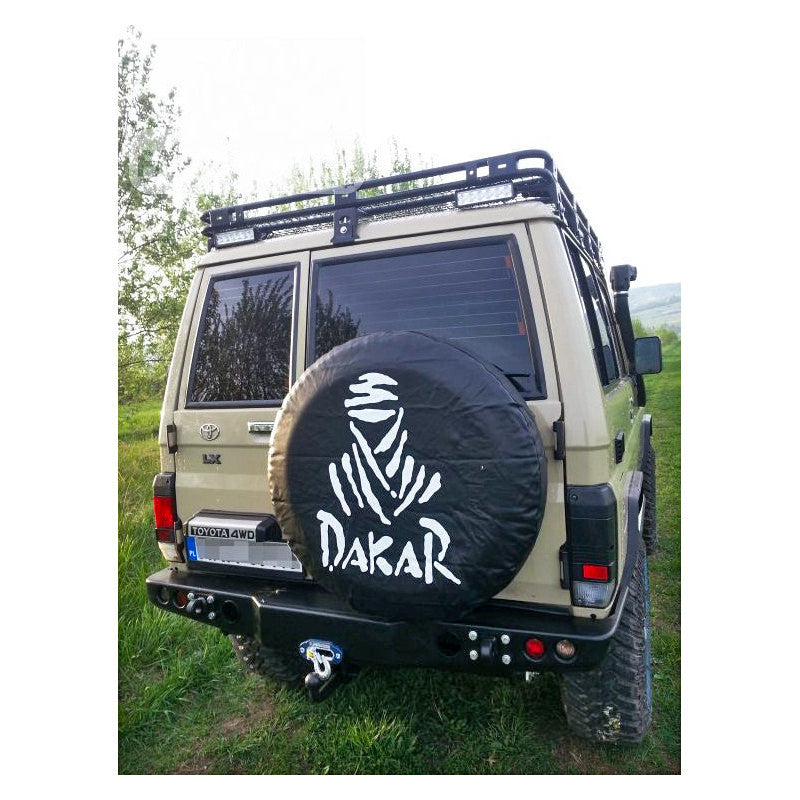 Rear bumper for winch Toyota HZJ71 99-07