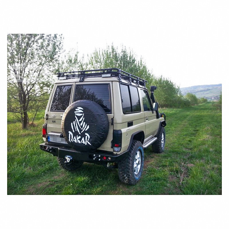 Rear bumper for winch Toyota HZJ71 99-07