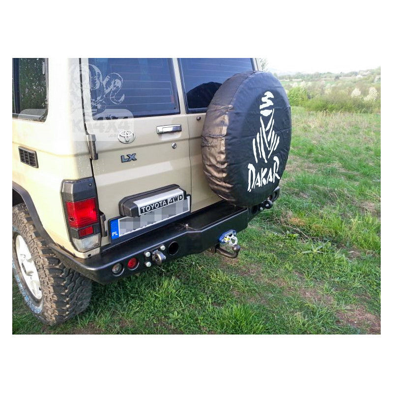 Rear bumper for winch Toyota HZJ71 99-07