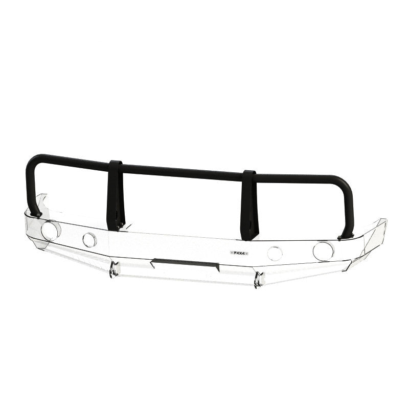 Bull bar for bumper Toyota LCJ80 89-98