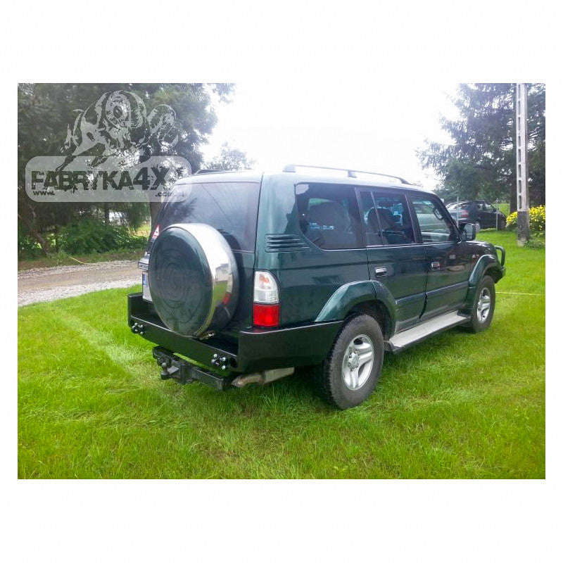 Rear bumper Toyota LCJ95 96-02, version with flares