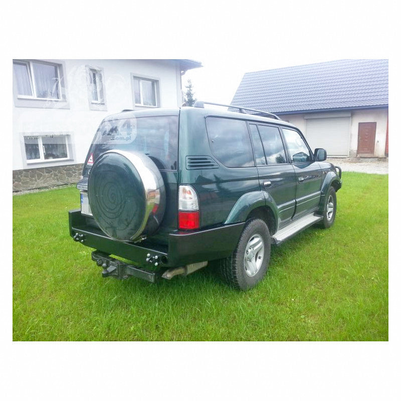 Rear bumper Toyota LCJ95 96-02, version with flares