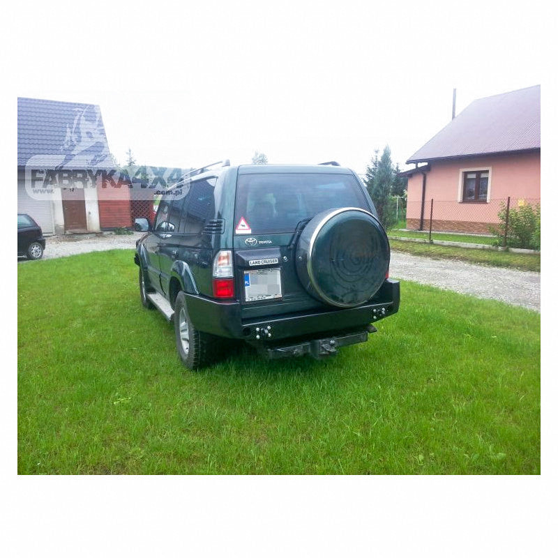 Rear bumper Toyota LCJ95 96-02, version with flares