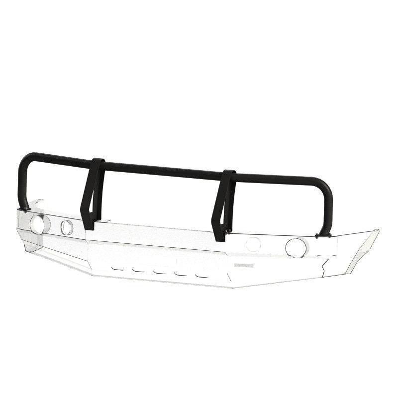 Bull bar for bumper Toyota LCJ100 04-07, facelift version
