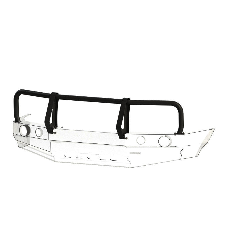 Bull bar for bumper Toyota LCJ105 98-