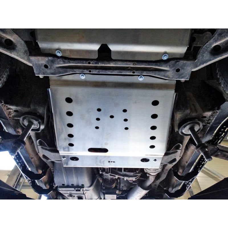 Automatic gearbox skid plate, diesel Mitsubishi Pajero III 99-06