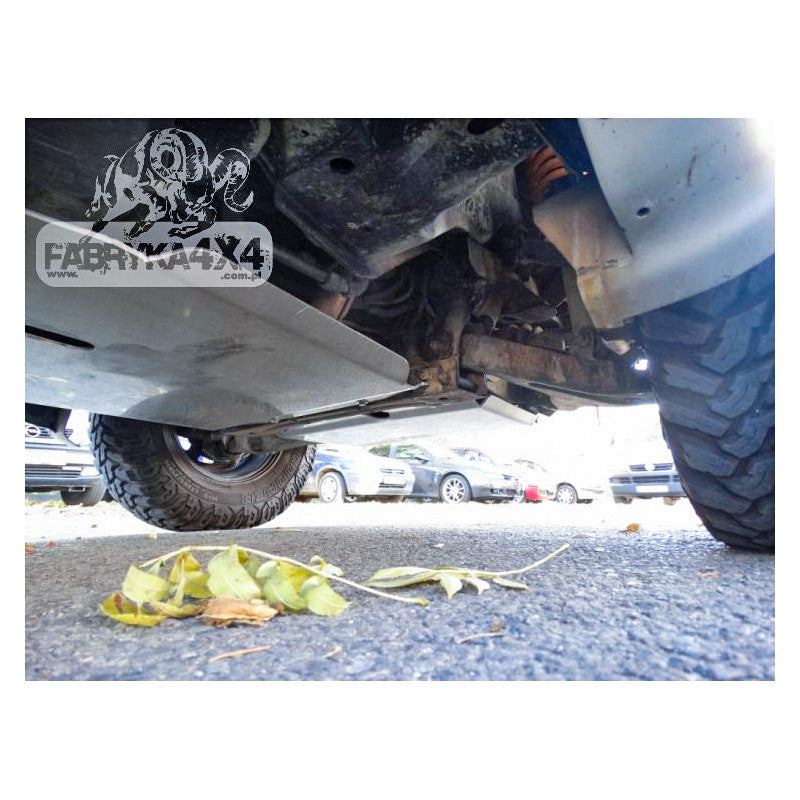Automatic gearbox skid plate, petrol Mitsubishi Pajero III 99-06