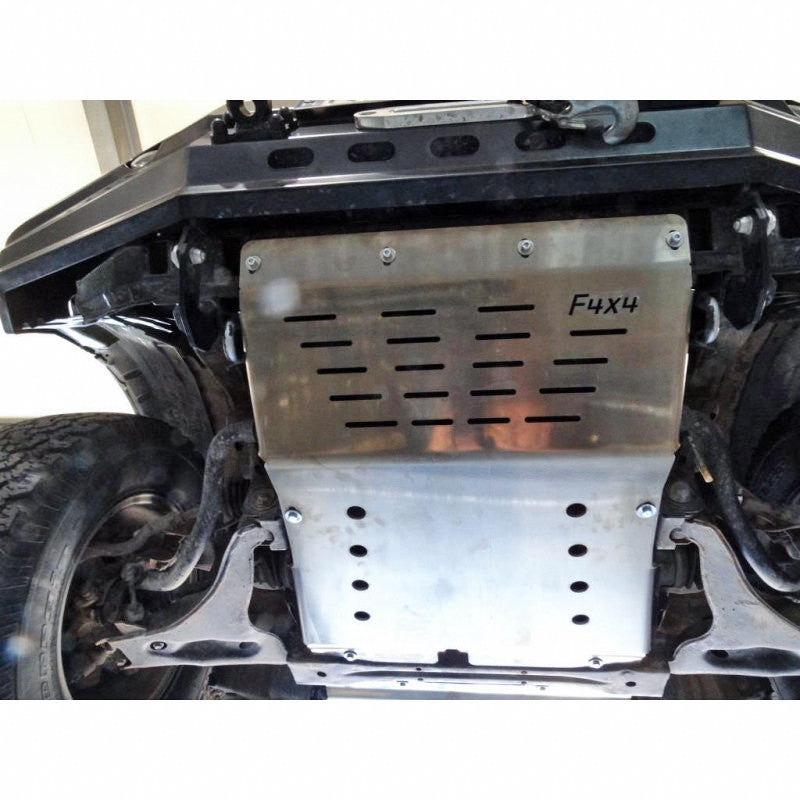 Engine skid plate, diesel Mitsubishi Pajero III 99-06
