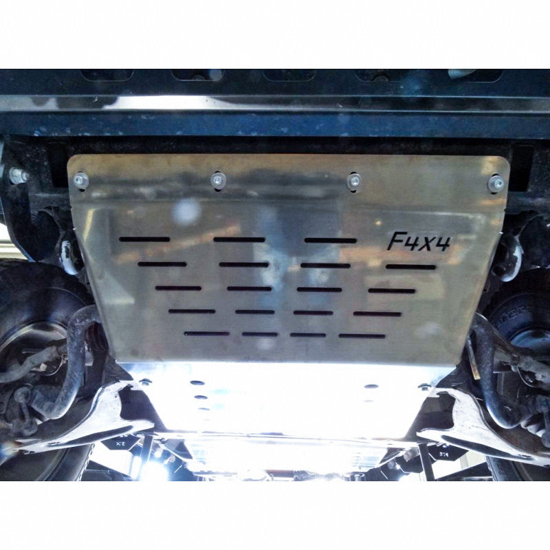 Engine skid plate, diesel Mitsubishi Pajero III 99-06