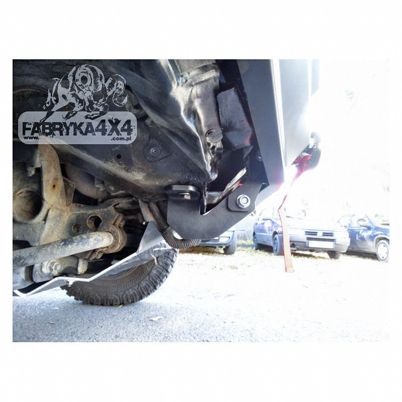 Engine skid plate, petrol Mitsubishi Pajero III 99-06