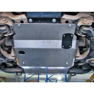 Aluminium engine skid plate for F4X4 bumper Toyota LCJ200 2007-2015