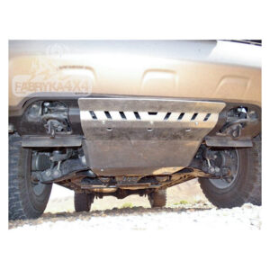 Aluminium engine skid plate for original bumper Toyota LCJ200 2007-2015