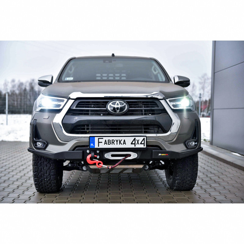 Front bumper, slim version Toyota Hilux Revo 2020-2024