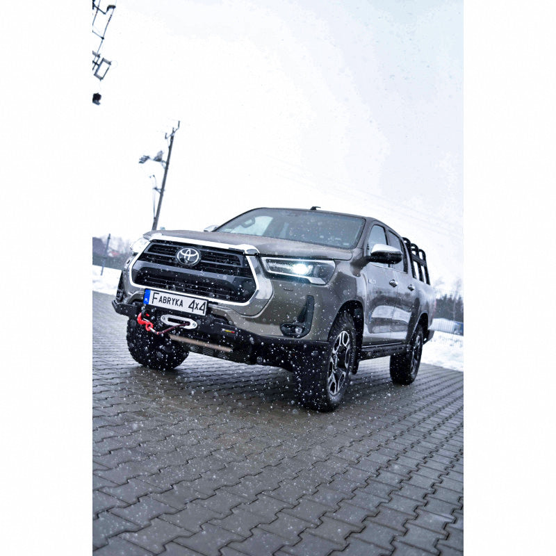 Front bumper, slim version Toyota Hilux Revo 2020-2024